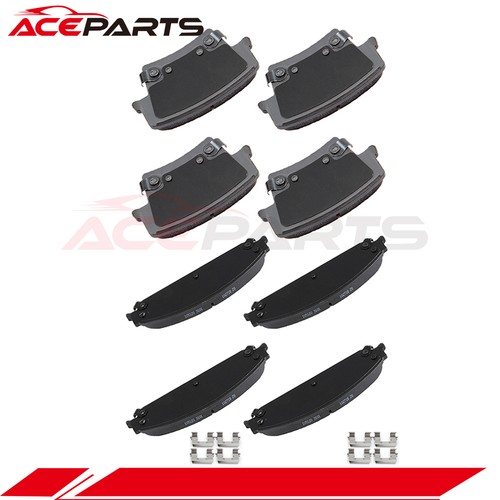 FRONT REAR CERAMIC BRAKE PAD FOR CHRYSLER 300 DODGE AVENGER CHALLENGER CHARGER - Picture 6 of 12