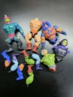 Lot of Vintage 1980s MOTU He-Man Broken Action Figures for Parts or Repair Only