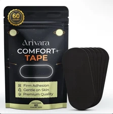 Arivara 60 Pcs Mouth Patch Tape Strip Advanced Gentle for Improved Breathing