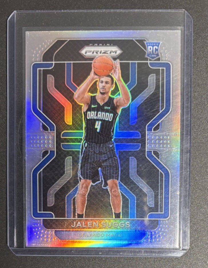2021-22 Panini Prizm Jalen Suggs Silver Prizm Rookie #314 Orlando Magic