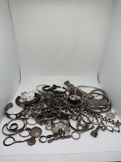925 sterling silver Mix scrap lot 1327 Grams