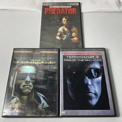 Arnold Schwarzenegger DVD Lot: Predator, The Terminator Special Edition