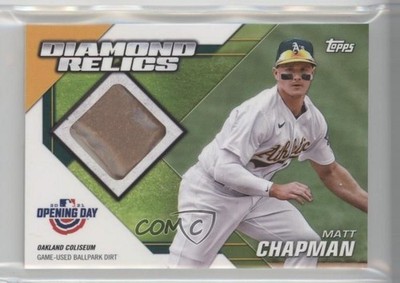 2021 Topps Opening Day Diamond Relics Matt Chapman #DR-MC 1q0o