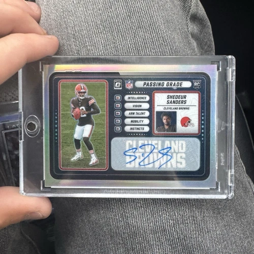 2025 Donruss Optic Shedeur Sanders Base (RAW)
