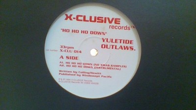 Yuletide Outlaws - Ho Ho Ho Down, 12'', (Vinyl)