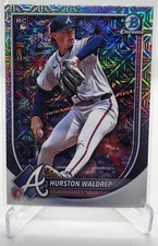2025 Bowman Hurston Waldrep #61 Mega Box Refractor RC Braves