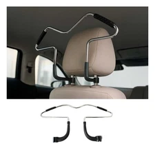 Steel Car Seat Headrest Jacket Coat Suit Clothes Hanger Automobile Usage Clothes