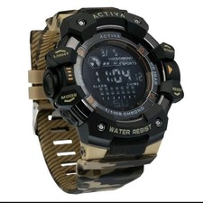 ACW8050MC-001 - Activa Armour X Invicta Men's Digital Watch -50mm Camo Khaki