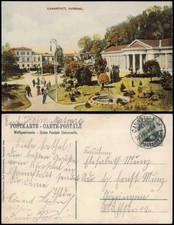 Ansichtskarte Cannstatt-Stuttgart Partie am Kursaal 1909