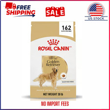 Royal Canin Breed Health Nutrition Golden Retriever Adult Dry Dog Food 30lb Bag