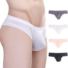 Slip Male Bulge Pouch Freizeit Schlüpfer Low Rise Herren Panty Sexy T-Back