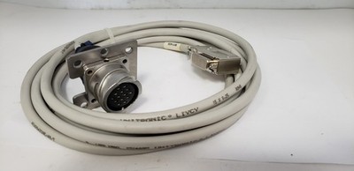 LAPP KABEL CABLE, STUTTGART UNITRONIC LIYCY 15X0.25 W/15 MALE & 14P CONN, NNB