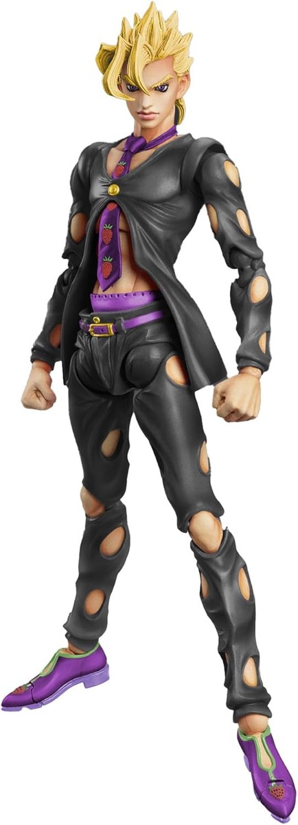 JoJo's Bizarre Adventure Pannacotta Fugo Super Action Statue Black