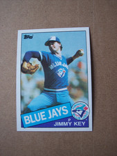 1985 Topps baseball Jimmy Key Rookie card #193 NM or better. rookie card picture
