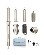 6-in-1 Hair Dryer Brush, Hair Styler with Automatic Curlers, 150,00... Fast Ship