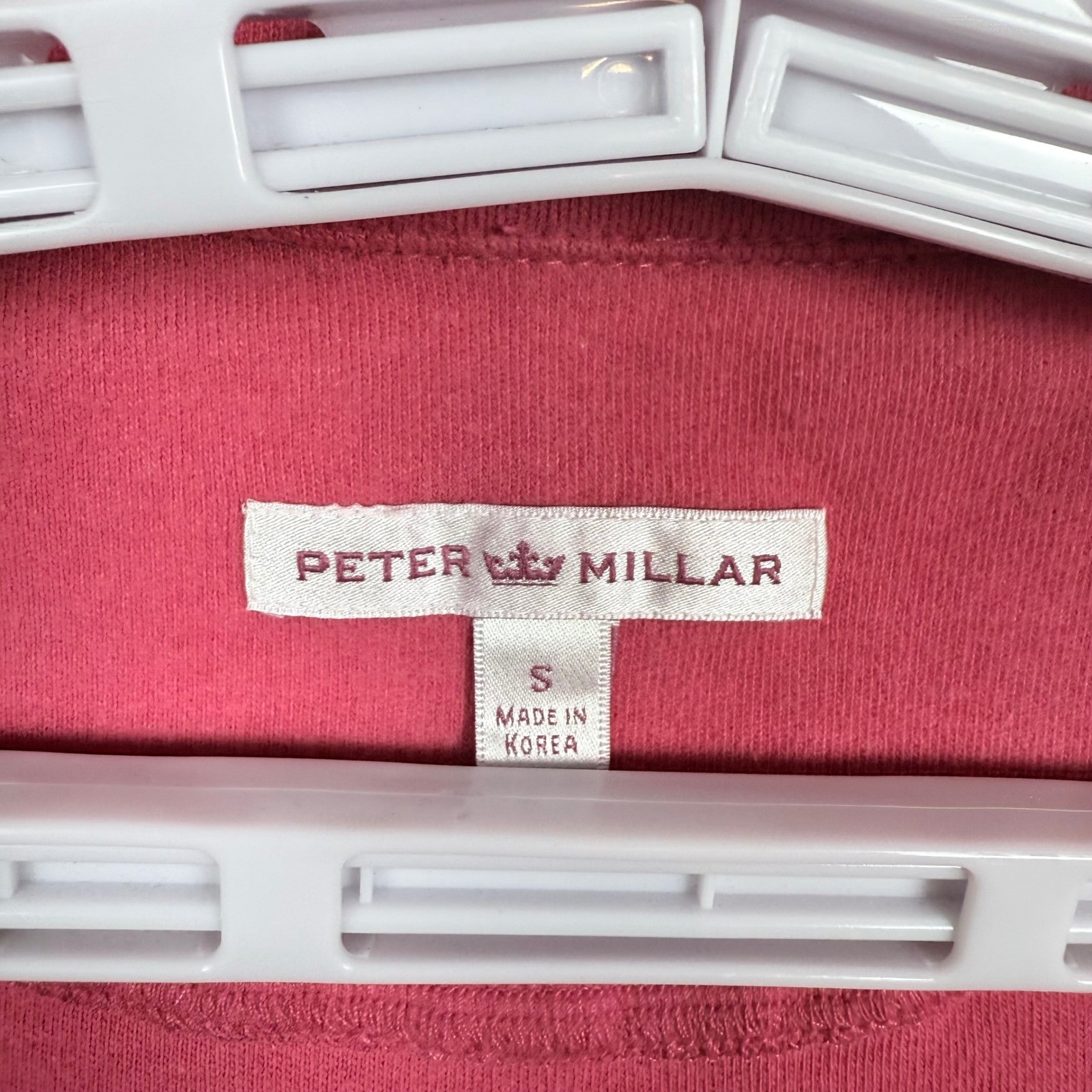 Peter Millar Pink Full Zip Jacket Pine Needles Lo… - image 5