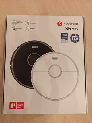 Roborock S5 Max Saugroboter - Weiß