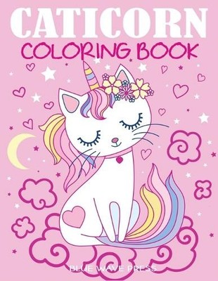 Blue Wave Press Caticorn Coloring Book (Taschenbuch)