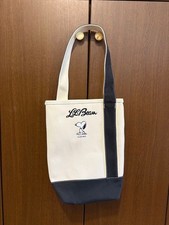 L.L.Bean Snoopy Cylinder Tote Bag PLAZA Limited Edition Gebraucht