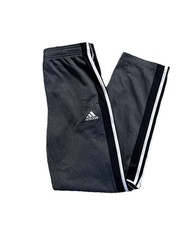 ADIDAS Boys Youth Track Pants Athletic Gray Size Large 14/16