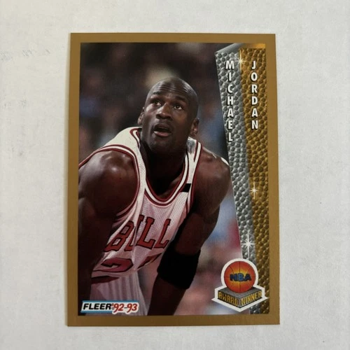 Michael Jordan 1992-93 Fleer - Award Winner Michael Jordan #246 Mint