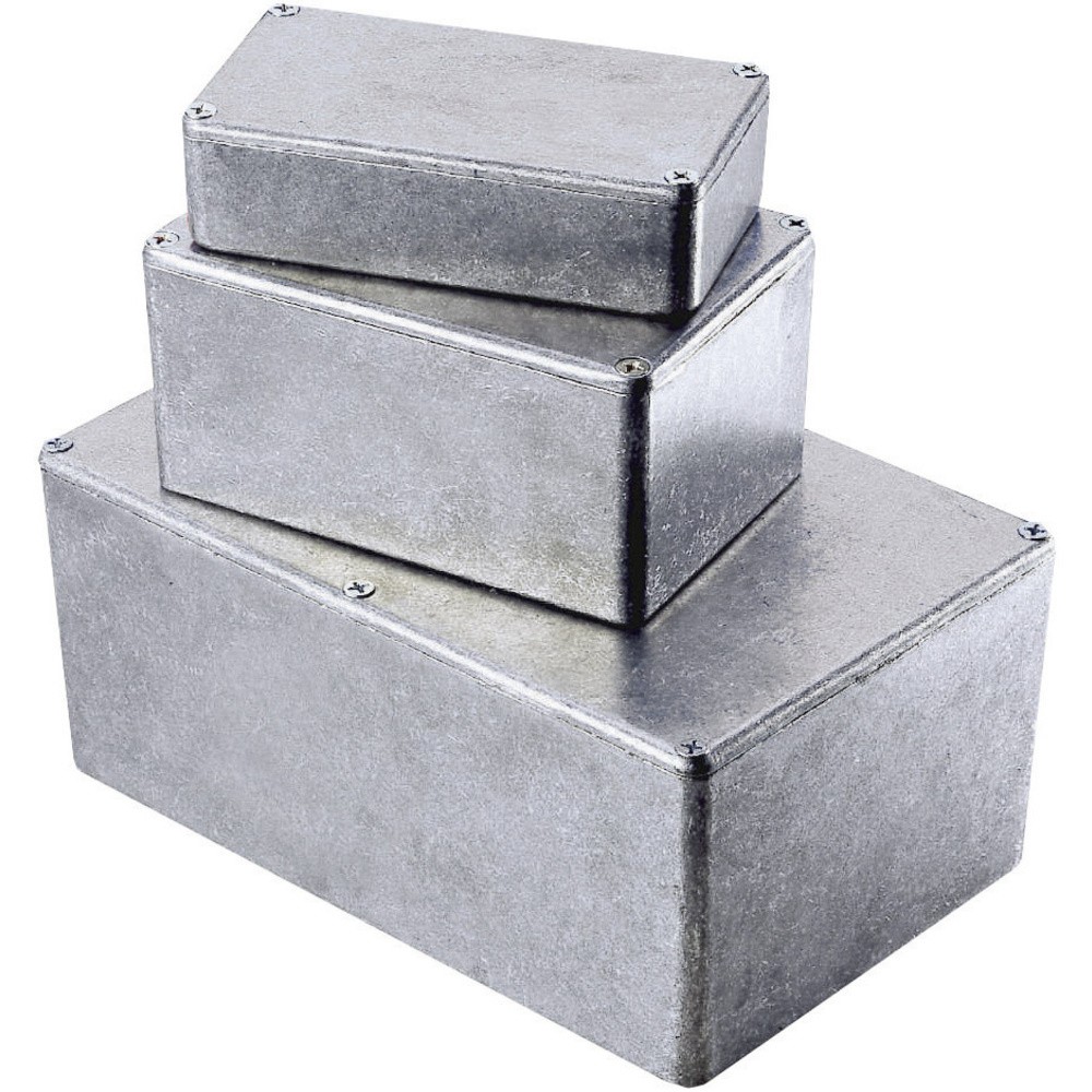 Hammond Electronics 1590LLB Universal-Алюминиевый корпус Gehäuse размером 50 x 50 x 25 мм...