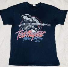 Ted Nugent Sonic Baptizm Men’s Concert T-Shirt Sz Medium