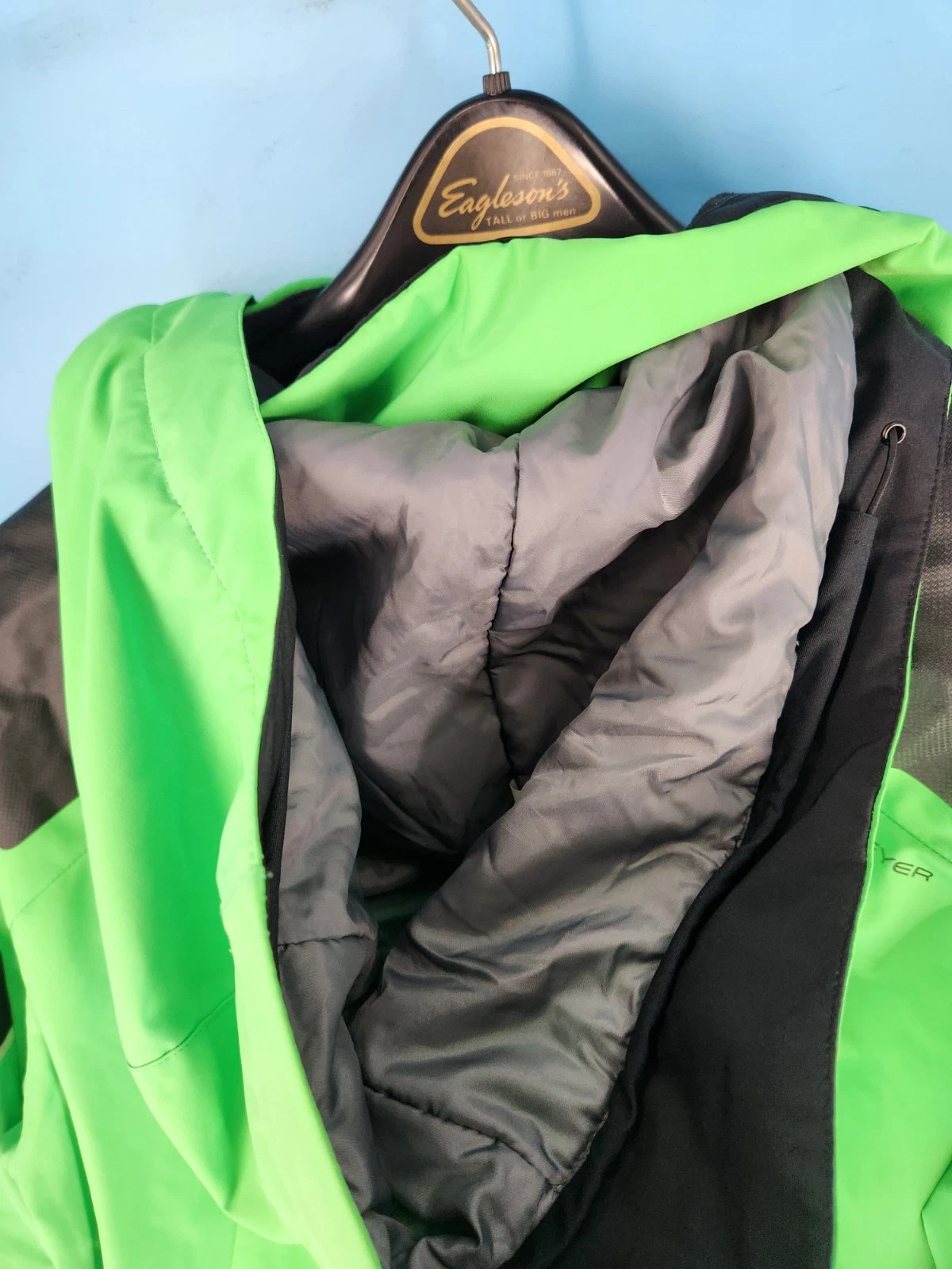 Obermeyer Men's Foundation Jacket Green MED MSRP $319 - product detail image 10
