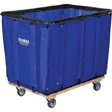 16 Bushel Blue Vinyl Basket Bulk Truck 40"L x 28-1/4"W x 37-1/2"H