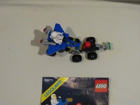 Legoland 6871-Space Star-Patrol Launcher - complete w/instructions, Vintage Lego