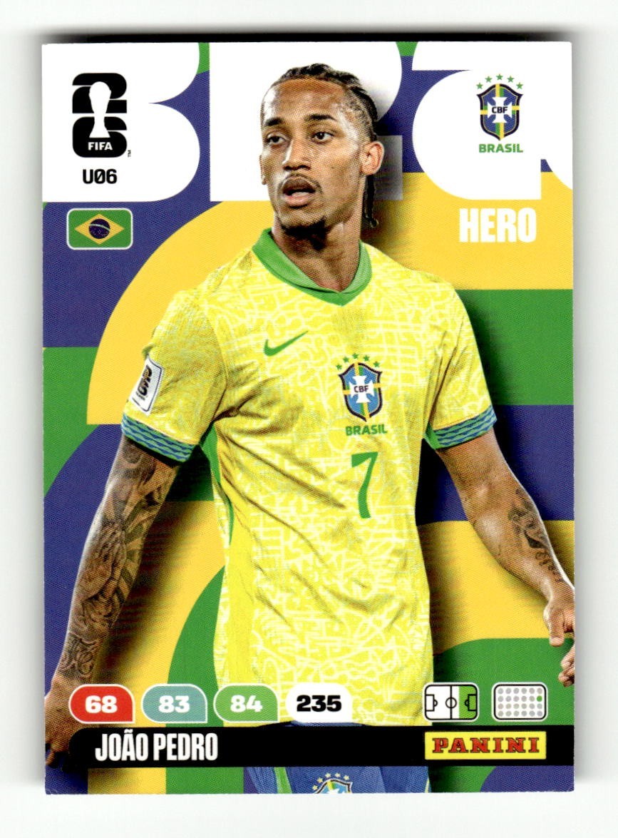 PANINI FIFA WORLD CUP 2026 Adrenalyn XL CARD UPGRADE OF YOUR CHOICE