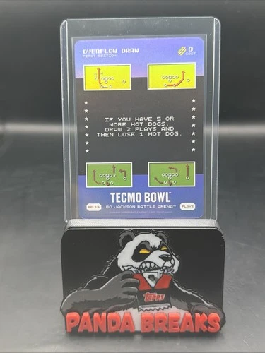 2026 Bo Jackson Battle Arena Tecmo Overflow Draw Bonus Play BPL15
