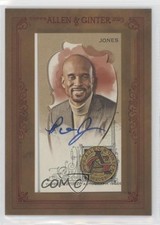 2023 Topps Allen & Ginter Framed Mini Non-Baseball Bomani Jones Rookie Auto RC