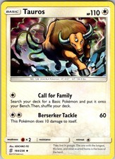 Pokemon SM - Unified Minds Tauros 164/236 NM
