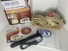 DR-HO'S 2-in-1 Lower Back Decompression Belt Package SIZE B 42-55 New Open Box