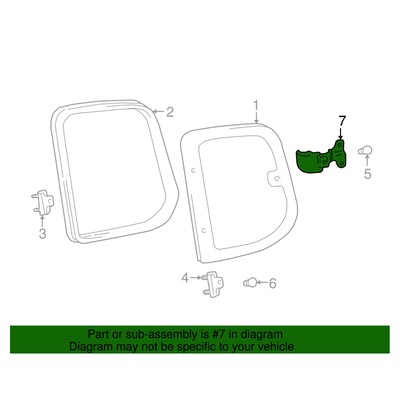 _Left Rear Window Latch Lock Side Quarter Glass Lock Assy For Tundra 2000-2005