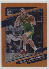 2021-22 Panini Donruss Optic Orange Prizm 99/199 Bojan Bogdanovic #39 0ud4