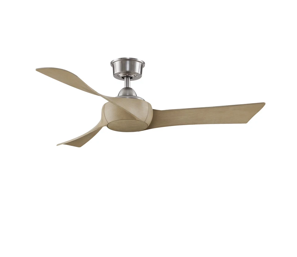Fanimation Wrap Custom Indoor Ceiling Fan in Brushed Nickel- MOTOR ONLY - Image 2 of 4