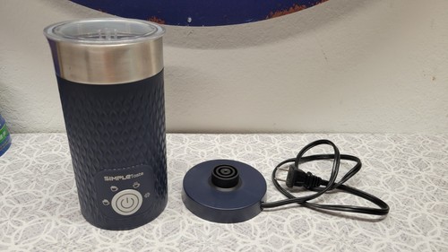 SIMPLETASTE Milchaufschäumer, 4-in-1 Elektrischer Milchdampfer, Automatisch Warm und Kalt