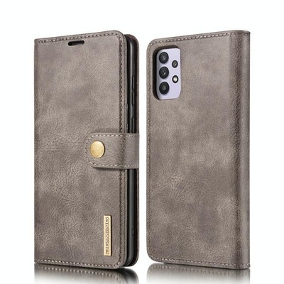 Für Samsung Galaxy A32 5G DG.Ming Crazy Horse Texture Flip Case Leder Magnete