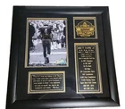 Brett Favre Signed 8x10 On A FRAMED Matted Plaque W/coa 21X21
