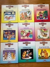 World of Wonder Teddy Ruxpin Grubby Hardcover Books Lot of 9 Vintage 1980s Toys