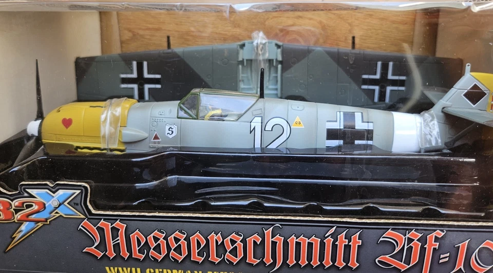 ULTIMATE SOLDIER ALEMÁN SEGUNDA GUERRA MUNDIAL MESSERSCHMITT Bf-109 "BLANCO 12" ESCALA 1:32 SIN USAR, EN CAJA Foto 3 de 4