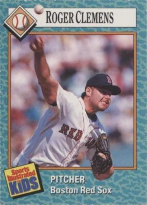 1989 Sports Illustrated for Kids Series 1 - Roger Clemens #60 for