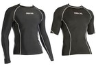 Kids Mens Compression Top Short or Long Sleeve skins + FREE Black Football Socks