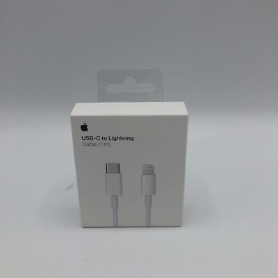Apple USB-C to Lightning Power Cable for MacBook Series - White, 1m 3 Feet