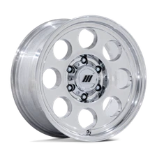 17 Inch Polished Wheels Rims FOR Jeep Wrangler JK JL Pro Comp PXA201 17x9 -12mm