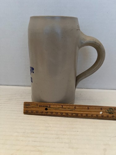 Deutscher Bierkrug Antik Salzglasur Stil von Unbekannt 7" - Bild 8 von 8