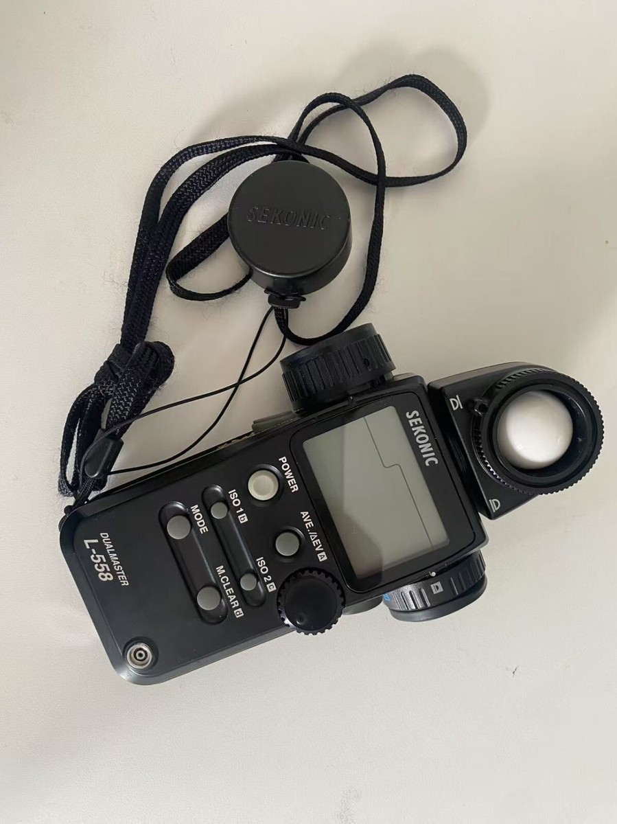【美品】セコニックSEKONIC DUALMASTER L-558 露出計 Sekonic Meter model: L-558 Dual Master Digital Light Meter | eBay