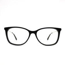 Chelsea Morgan CM 8008 BK Eyeglasses Frames black rectangle 54-16-140